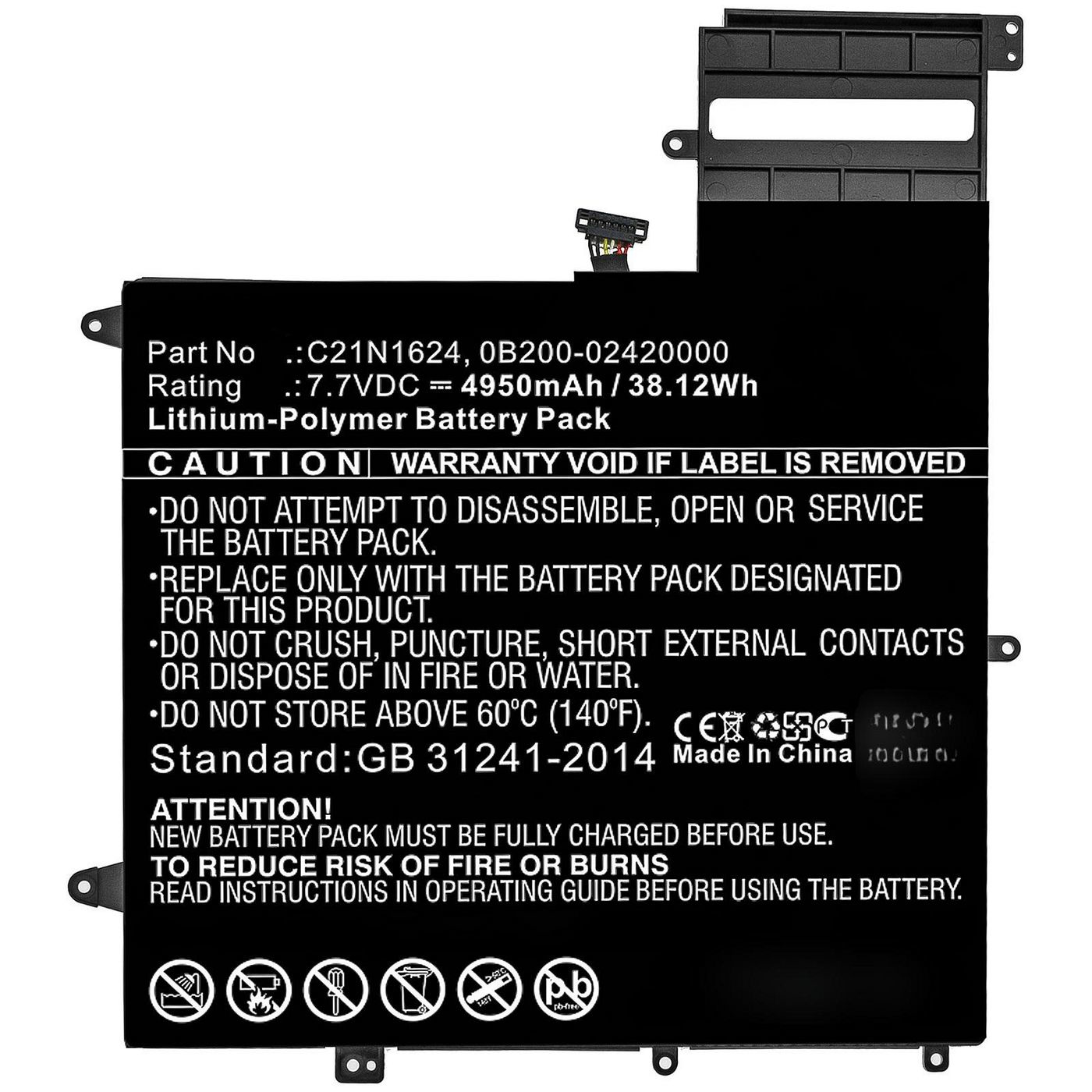 Image of CoreParts MBXAS-BA0275 laptop spare part Battery