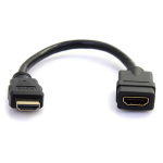 StarTech.com 6in High Speed HDMI Port Saver Cable M/F - Ultra HD 4k x 2k HDMI Cable