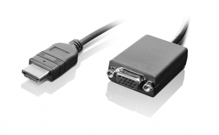 Image of Lenovo HDMI / VGA 0.2 m Black