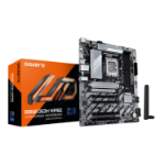 GIGABYTE B860 DS3H WIFI6E Motherboard - Intel Core Ultra Series CPUs, 8+1+2+2 Phases VRM, up to 9066MHz DDR5, 1xPCIe 5.0 + 1xPCIe 4.0 M.2, 2.5GbE LAN, WIFI 6E, USB 3.2 Gen 2x2