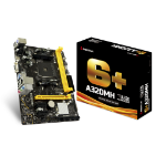 Biostar A320MH moederbord AMD A320 Socket AM4 micro ATX
