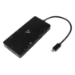 V7 UCMINIDOCK-ALTHV laptop dock/port replicator Docking USB 3.2 Gen 1 (3.1 Gen 1) Type-C Black