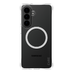 PanzerGlass CARE™ by ® Samba Case Transparent w. White Qi Samsung Galaxy S26+