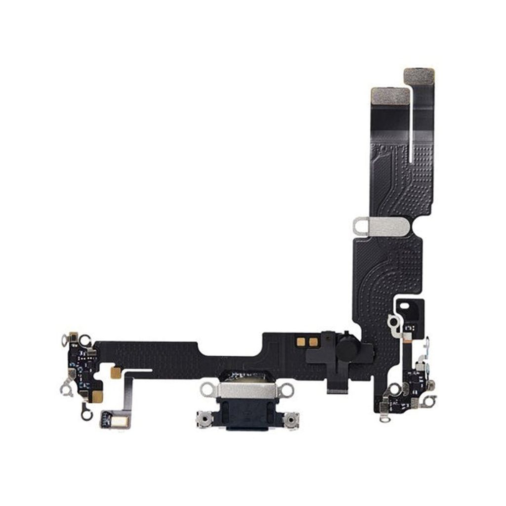 EU Product - iPhone 14 Plus Original Charging Port Flex Cable - Black thumbnail