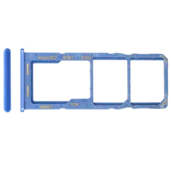 EU Product - Galaxy M22 SIM card tray - Light-blue thumbnail