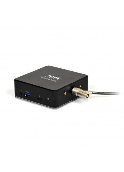 Image of Port Designs 901908-UK notebook dock/port replicator Wired USB 3.2...