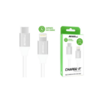 AdvancedAccessories CHARGE-IT Premium 1 Metre USB-C to Lightning Cable - White