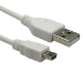 Cables Direct 3M USB 2.0 A-MINIB 5 Pin Wht