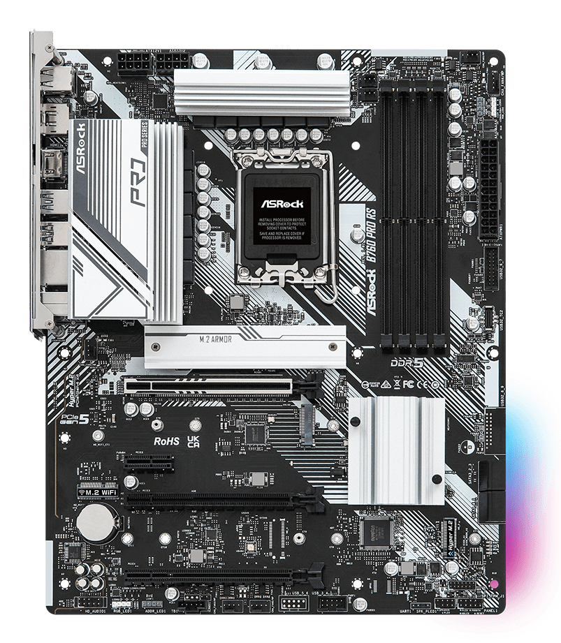 Asrock B760 PRO RS Intel B760 LGA 1700 ATX