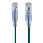 Monoprice SlimRun networking cable Green 0.9 m Cat6a U/UTP (UTP)