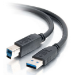 C2G 54175 USB cable USB 3.2 Gen 1 (3.1 Gen 1) 120.1" (3.05 m) USB A USB B Black