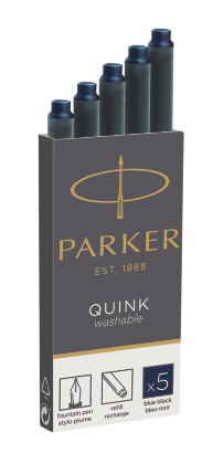 Image of Parker 1950385 pen refill Black, Blue 5 pc(s)