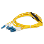 AddOn Networks ADD-2CS-2LC-5M9SMF InfiniBand/fibre optic cable 196.9" (5 m) 2x CS 2x LC SMF Yellow