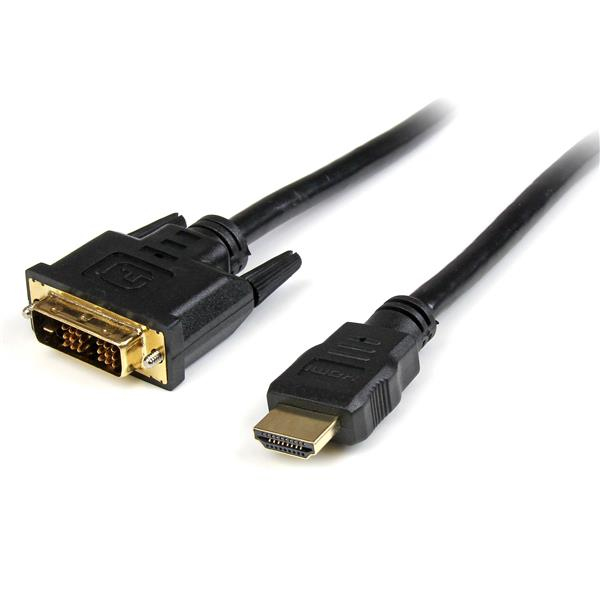 Image of StarTech.com 2m HDMI to DVI-D Cable - M/M