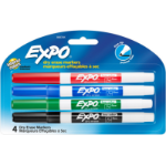 EXPO 86674K marker 4 pc(s) Fine tip Black, Blue, Green, Red