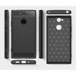 JLC Sony Xperia XA2 Brushed Silicone Case- Black