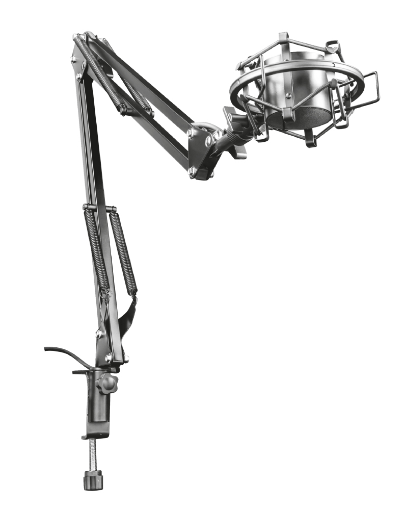 Image of Trust GXT 253 Emita Broadcast microphone stand