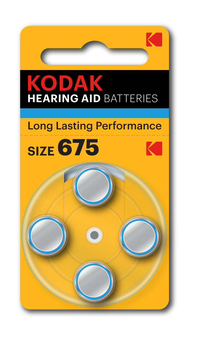Photos - Battery Kodak Hearing Aid 675 Single-use  Zinc-Air 30410435 