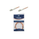 Intellinet Fiber Optic Patch Cable, OM2, LC/LC, 2m, Orange, Duplex, Multimode, 50/125 µm, LSZH, Fibre, Lifetime Warranty, Polybag