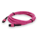 AddOn Networks ADD-MPOMPO-30M5OM4LZ-MA InfiniBand/fibre optic cable 30 m MPO MPO/UPC Magenta