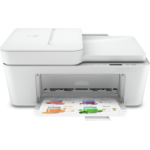 HP DeskJet Plus 4110 All-in-One Printer, Color, Printer for Home, Print, copy, scan, wireless, send mobile fax, Scan to PDF