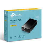 TP-LINK POE150S Omada PoE Injector Adapter, IEEE 802.3af compliant, Data and power carried over the same cable up to 100 meters, plastic case, pocket