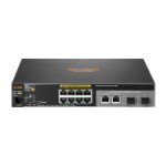 Hewlett Packard Enterprise Aruba 2530 8 PoE+ Managed L2 Fast Ethernet (10/100) Power over Ethernet (PoE) 1U Gray