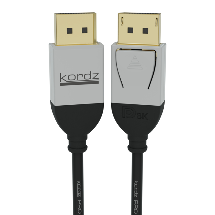 Kordz K25043-0200-CH DisplayPort cable 2 m Black. Grey