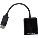 VisionTek 901104 video cable adapter DisplayPort 2 x DisplayPort Black