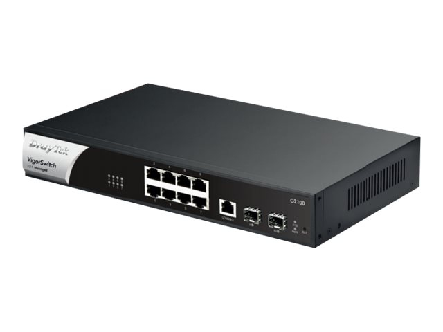 Image of Draytek VigorSwitch G2100 Managed L2+ Gigabit Ethernet...