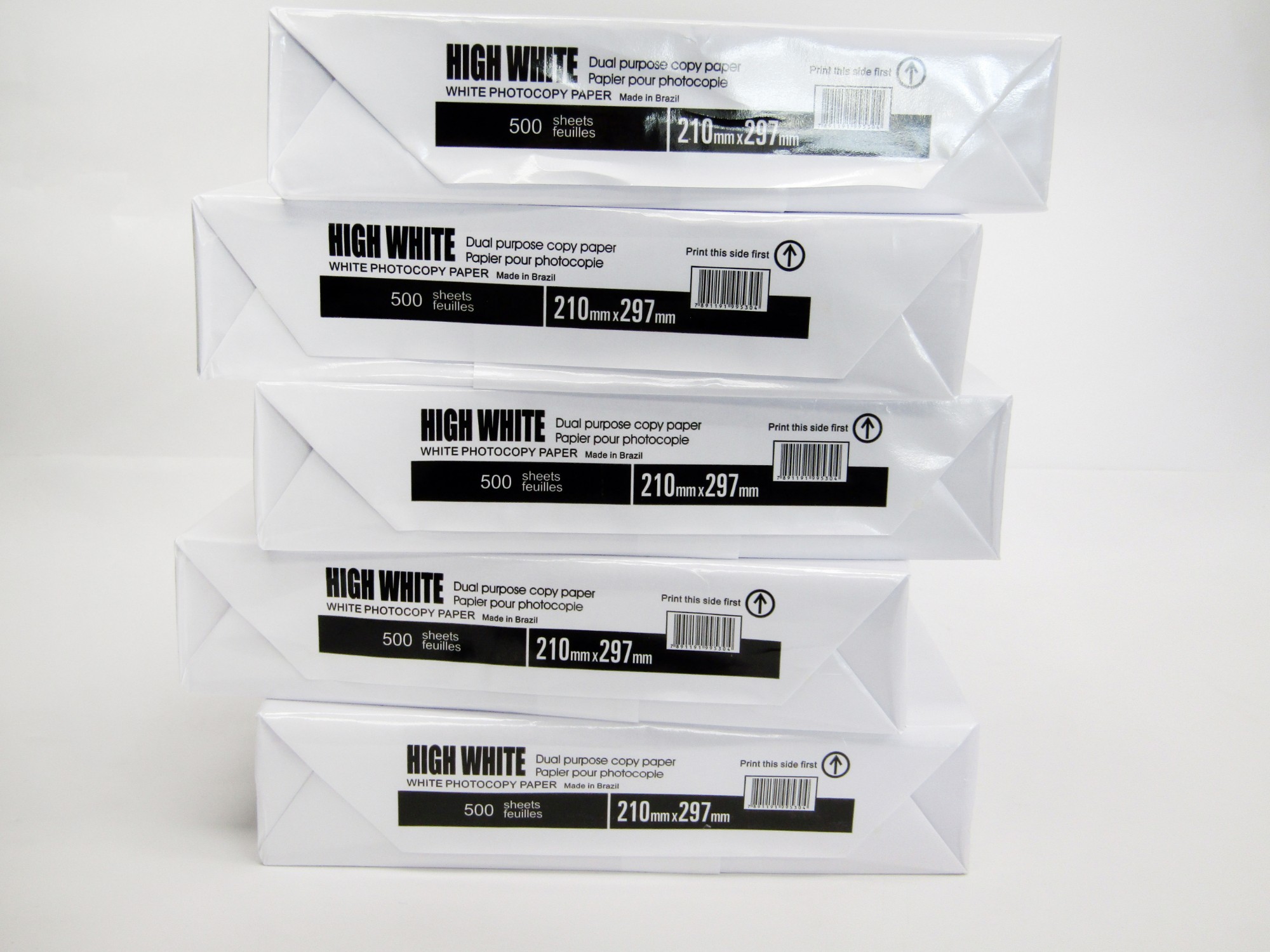 CTS Wholesale Copier/ Laser Paper A4 White Pk 5 Reams of 500 Unmarked