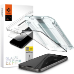 SPIGEN EU Product - Glas.tR EZ Fit FC Screen Protector for iPhone 15 Pro Max - Black