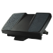 Fellowes Foot Rest Under Desk - Professional Series Ultimate Foot Support Ergonomic Foot Rest with 3 Height Adjustments & Massage Surface - Foot Rest Stool for Office & Home - Black