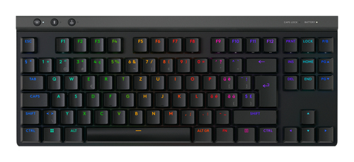 Logitech G G515 Lightspeed TKL keyboard Gaming RF Wireless + Bluetooth QWERTZ Swiss Black
