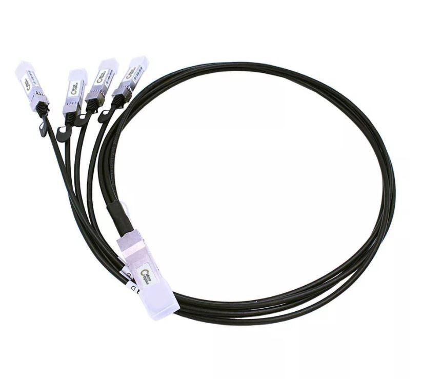 Image of Lanview QSFP+ Breakout DAC Cable 3m