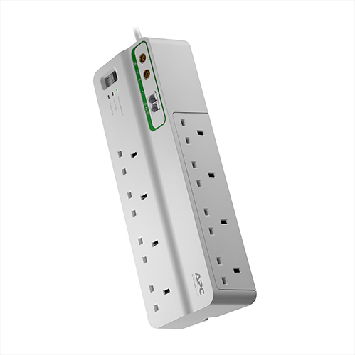 Image of APC SurgeArrest White 8 AC outlet(s) 230 V 3 m