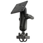 RAM Mounts Double U-Bolt Mount with 75x75mm VESA Plate for .75" - 1" Rails