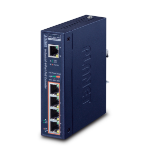 PLANET IPOE-E174 network extender Network transmitter Blue 10, 1000, 100 Mbit/s