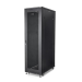 StarTech.com 4-Post 42U Server Rack Cabinet, 19" Data Rack Cabinet for Computer / AV / IT Equipment mount, Rack Server Cabinet with Casters, Full Size Industrial Network Cabinet