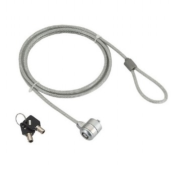 Image of Gembird LK-K-01 cable lock Silver 1.8 m