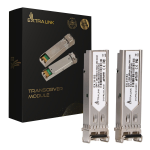 Extralink SFP 1.25G 2-pack | Moduł SFP | 1,25Gbps, LC/UPC, 850nm, 550m, multi mode, DOM (EX.31153) network transceiver module