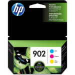 HP 902 3-pack Cyan/Magenta/Yellow Original Ink Cartridges