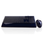 Accuratus Image Set keyboard Mouse included Home USB QWERTY English Black