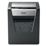 Rexel M510 paper shredder Micro-cut shredding 22.3 cm 60 dB Black, Silver