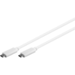 Microconnect USB3.1CC05W USB cable USB 3.2 Gen 2 (3.1 Gen 2) 0.5 m USB C White