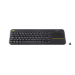 Logitech K400 Plus keyboard RF Wireless QWERTY Italian Black