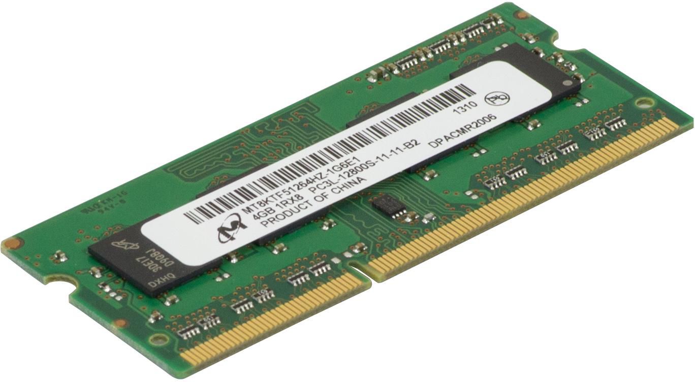 HP SODIMM4GPC3L-12800Micron