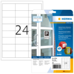 HERMA 10794 self-adhesive label Rectangle Permanent White 480 pc(s)