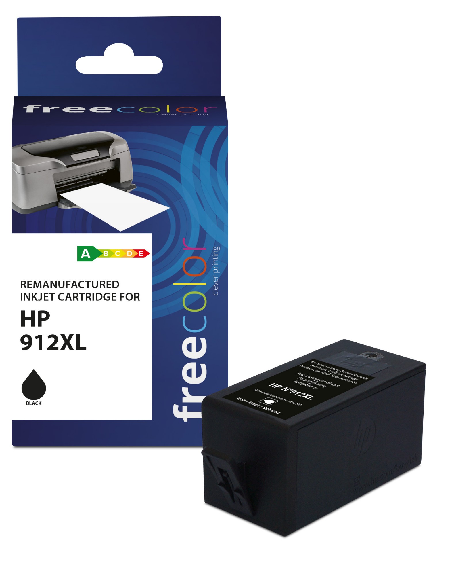 Freecolor K20970F7 ink cartridge 1 pc(s) Compatible Black