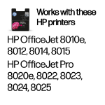 HP 3YL82AE/912XL Ink cartridge magenta high-capacity, 825 pages 10.4ml for HP OJ Pro 8010/e/8020